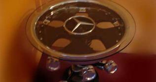 Taiwan: artworks made out of car components on display